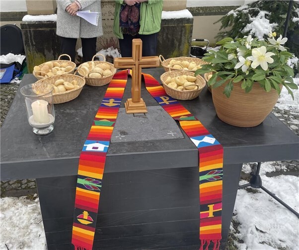 Blick auf den Altar.