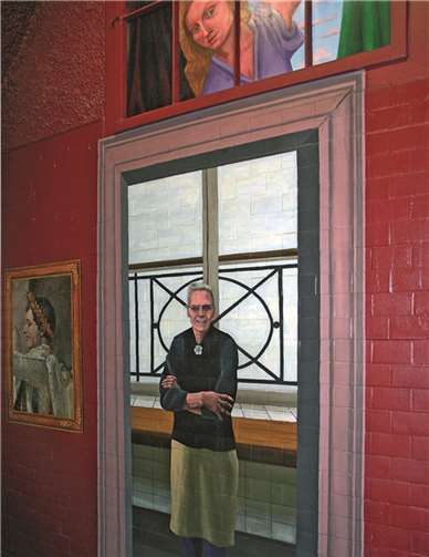 Blick in den Sanitärraum für Frauen