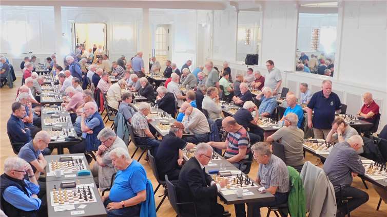 Blick in den Turniersaal. Foto: Gerhard Meiwald