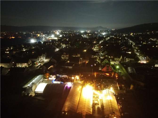Blick in die Ferne über die Hauptstadt des Kreises Ahrweiler. Foto: Marcel Deneffe 