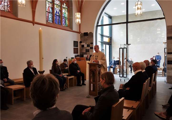 Blick in die Kapelle Maria Hilf.