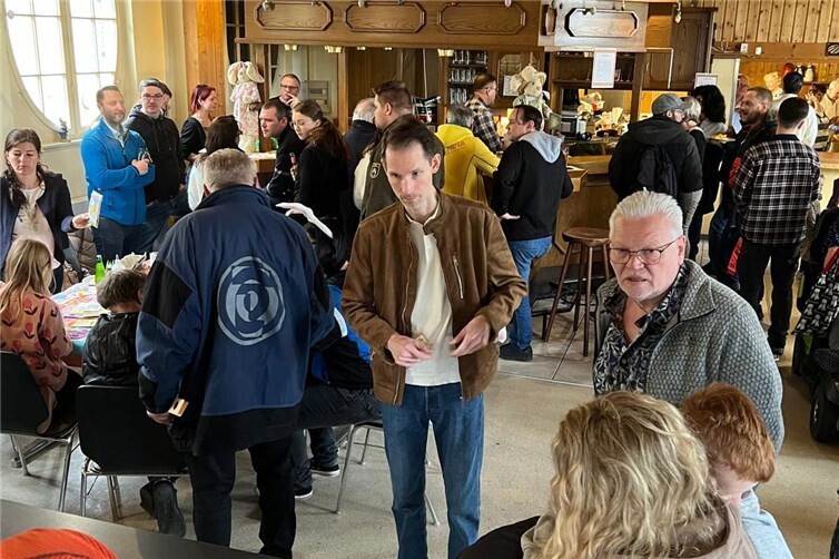 Blick in die Schützenhalle