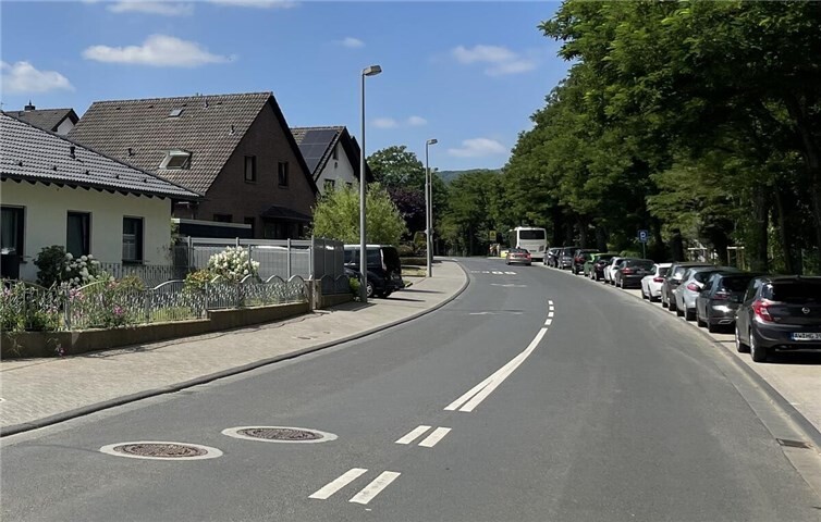 Blick in die St.-Pius-Straße in Bachem.  Foto: ROB