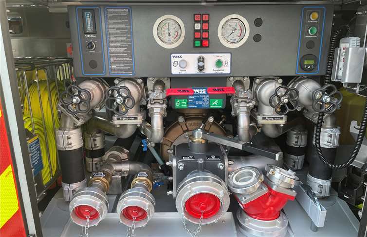 Blick in die Technik.