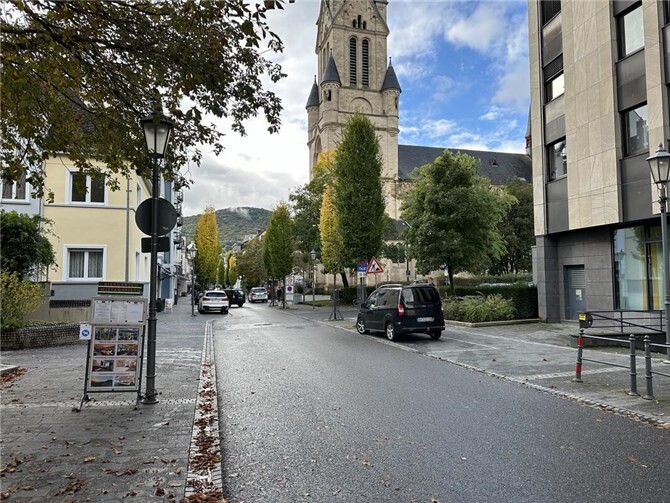Blick in die Telegrafenstraße in Bad Neuenahr.  Foto: ROB
