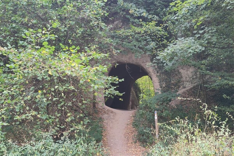 Blick in die Trasshöhlrn