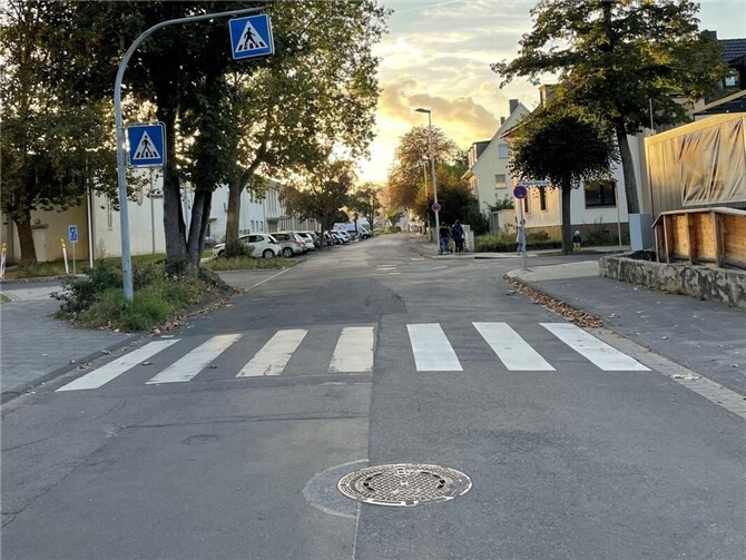 Blick in die Weststraße.  Foto: ROB