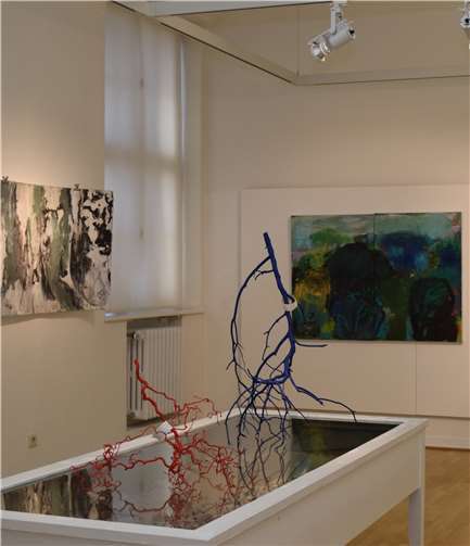 Blick in einen der vier Ausstellungsräume.