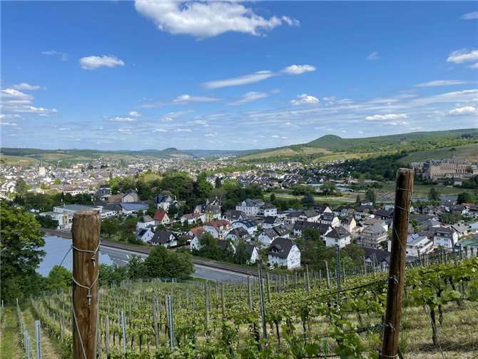 Blick über Ahrweiler.  Foto: ROB
