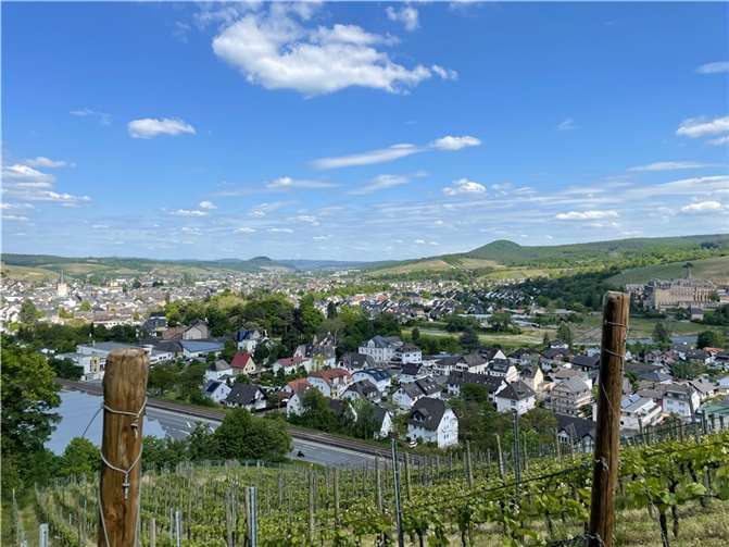 Blick über Bad Neuenahr-Ahrweiler.  Foto: ROB