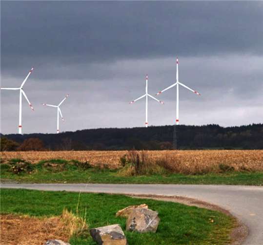 Blick vom Wüstenhof Richtung Schau-ins-Land (aus Landschaftsbildanalyse der VG).