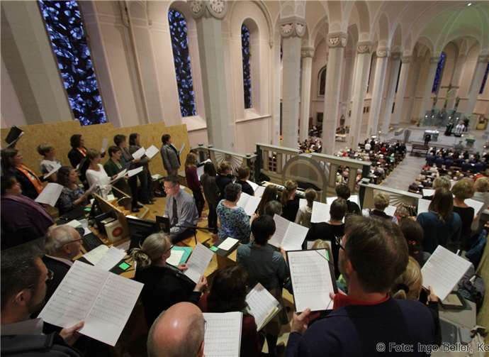 Blick von der Empore.Ingo Beller