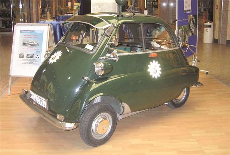 Blickfang der Veranstaltung wird eine original BMW Polizei-Isetta sein. privat