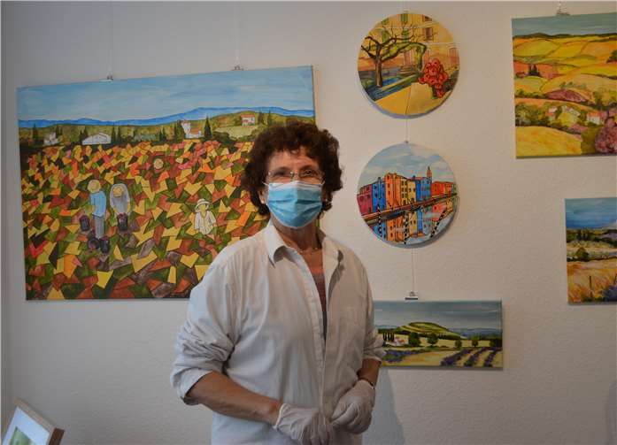 Blühende Landschaften von Gisèle Hillen.