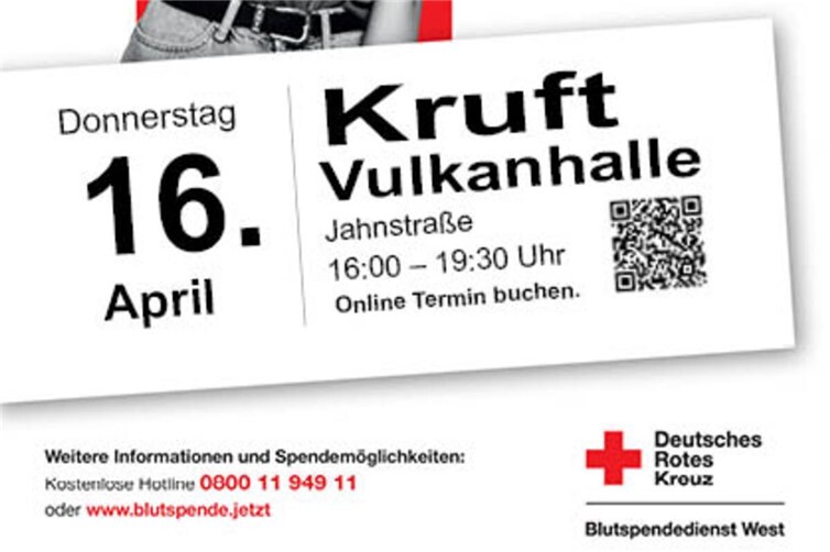 Blutspende in Kruft