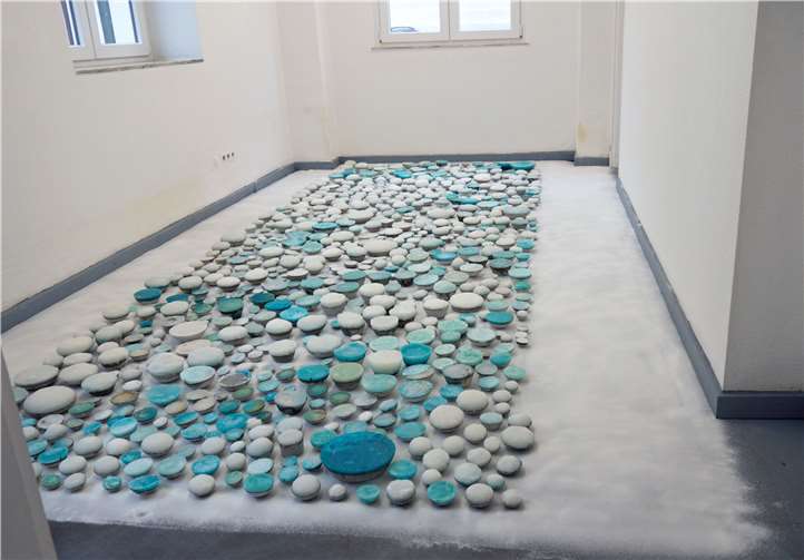 Bodeninstallation von Euncheol Choi.