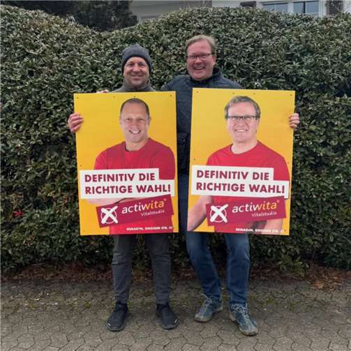 Bojan und Peter. Foto: privat