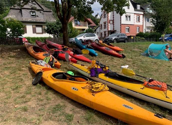 Boote und Ausrüstung konnten endlich wieder eingesetzt werden.