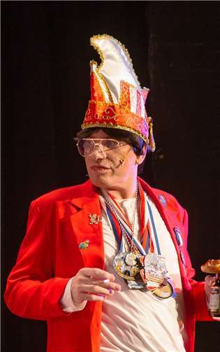 Boris Weber als Sitzungspräsident.Quelle: Freie Bühne Neuwied