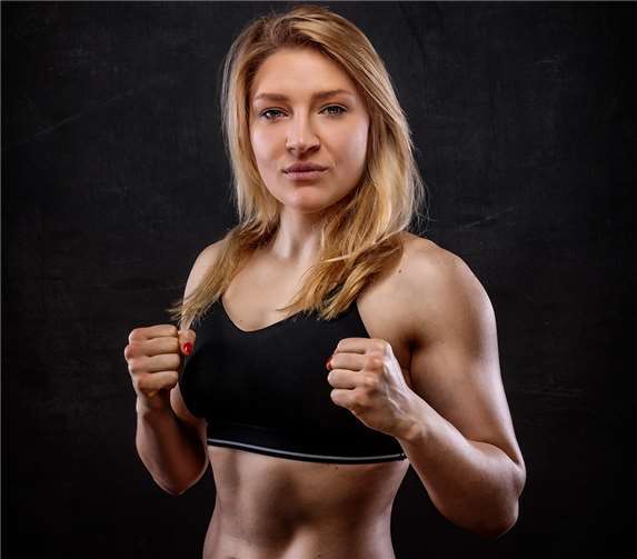 Boxerin Verena Kaiser.