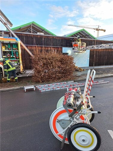 Brand eines Verkaufsobjektes in der Endenicher Str.