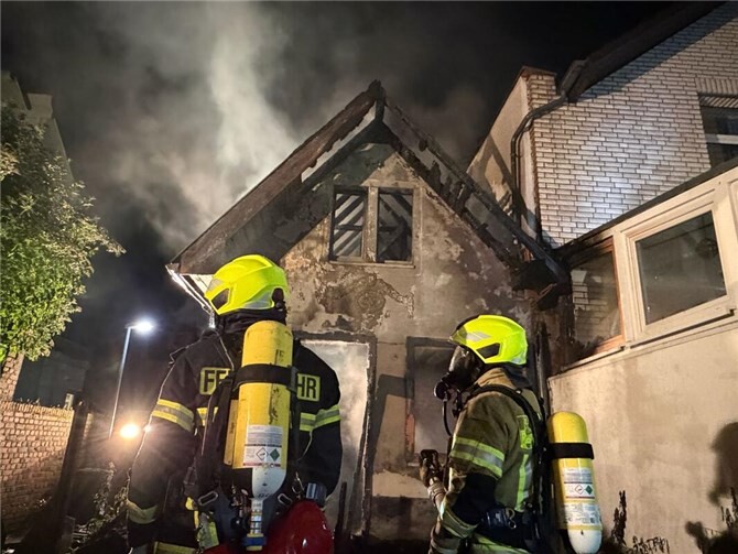 Brand in Königswinter