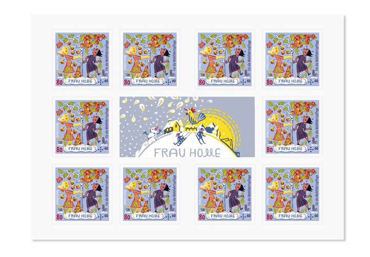 Briefmarken für einen guten Zweck. Foto: privat