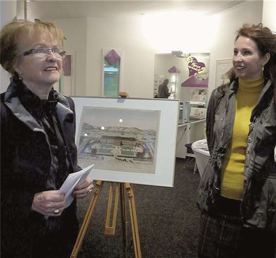 Brigitte Hilgert-Becker mit ihrer Tochter Eva Keil-Becker.
