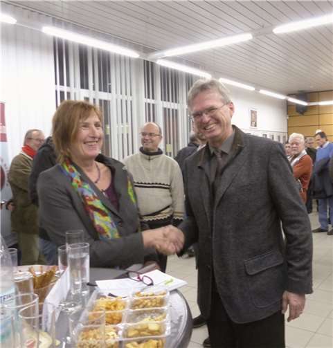 Brigitte Kuchta und Reinhard Diefenbach trugen die Niederlage mit Fassung.