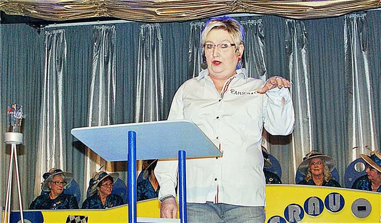 Brigitte Platz überzeugte durch gekonnte Vorträge.