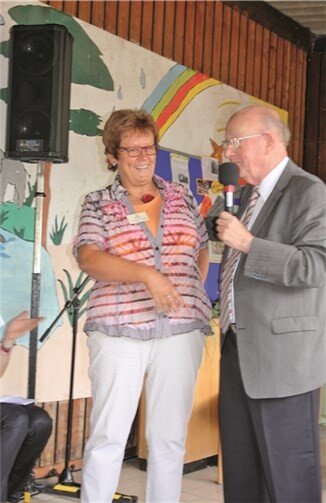 Brigitte Vermee wurde in den Ruhestand verabschiedet.