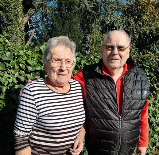 Brigitte und Reinhold Hickmann erringen die Bronzemedaille. Foto: Alfons Koch
