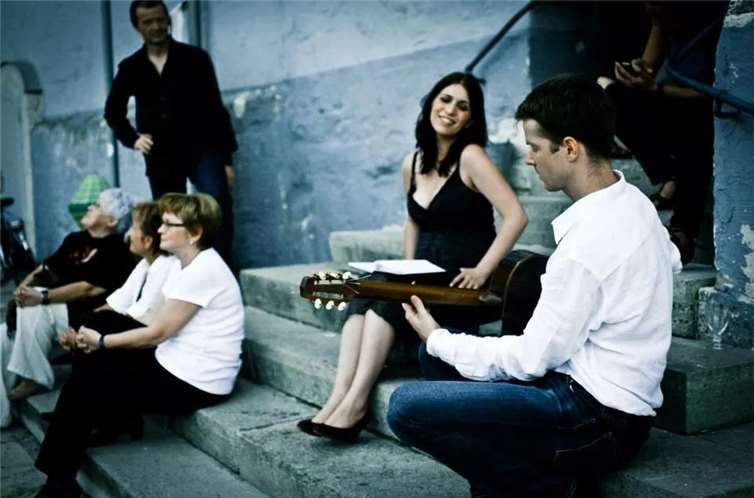 Brise Manouche -Anja Dobers und Paul Schneider.Privat