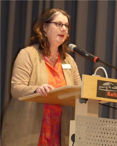 Britta König, Vorsitzende der Landfrauen Kreisverband Mayen-Koblenz, hieß alle Mitglieder und Ehrengäste willkommen.