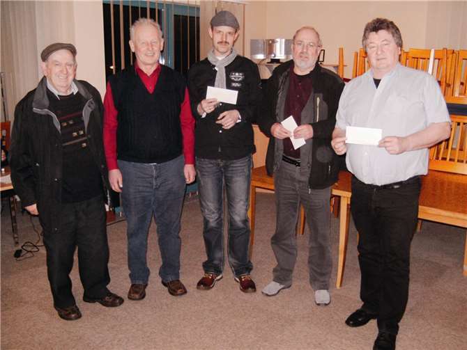 Bröter, Dewald, Klein, Schäfer und Gellesch. Privat