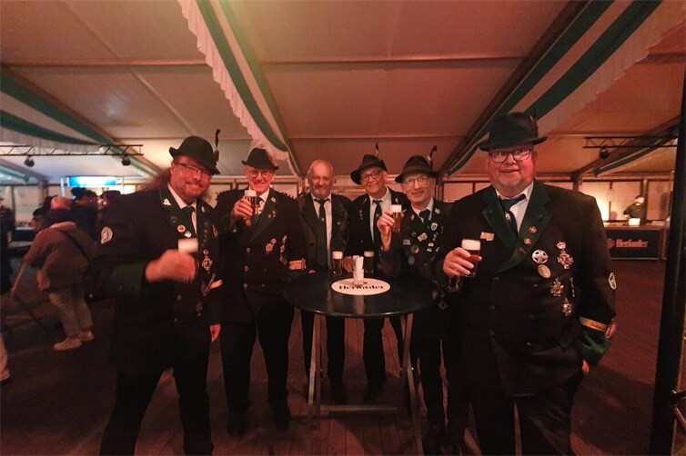 Brohler Matthias-Schützen beim geselligen Festabend 