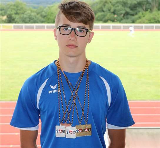 Bronze, Silber und Gold für Leon Mürtz.