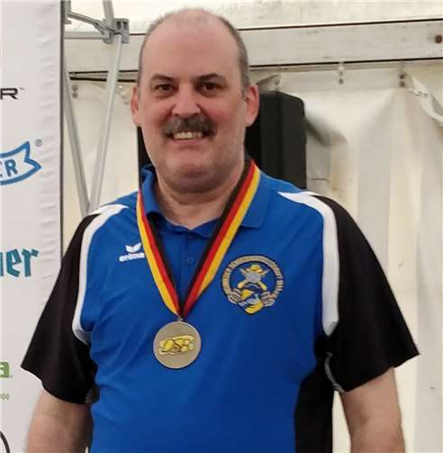 Bronze für Hans-Peter Bahl. Foto: Hans Hartenfels