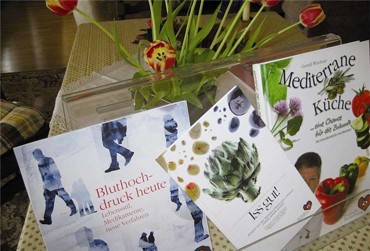 Broschüren zum Welt-Gesundheitstag am 7. April.privat