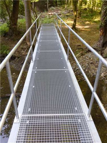 Brücke am Pyrmonter Felsensteig. Foto: privat