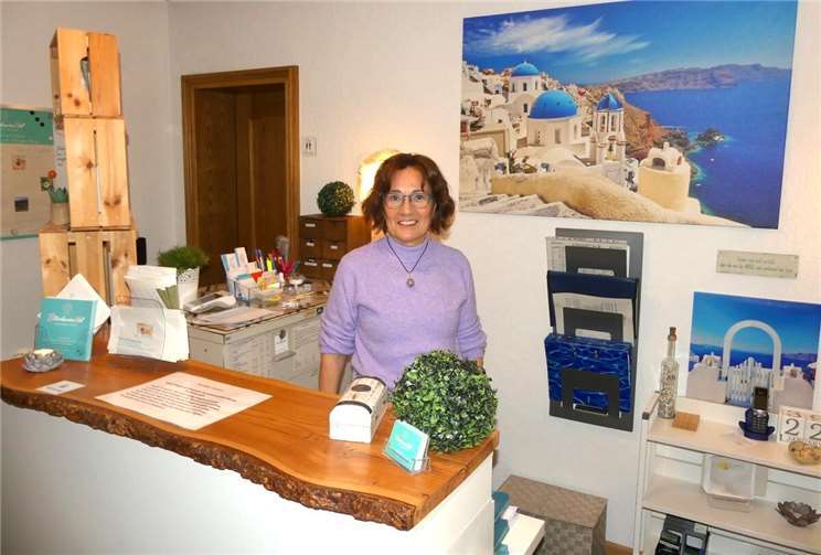 Brunhilde Köhn, Heilpraktikerin für Psychotherapie, empfängt Klienten/Patienten in eigenen Praxisräumlichkeiten. Fotos: TE