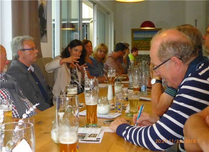 Bürgergespräch in Dausenau mit Marion Krätz.privat