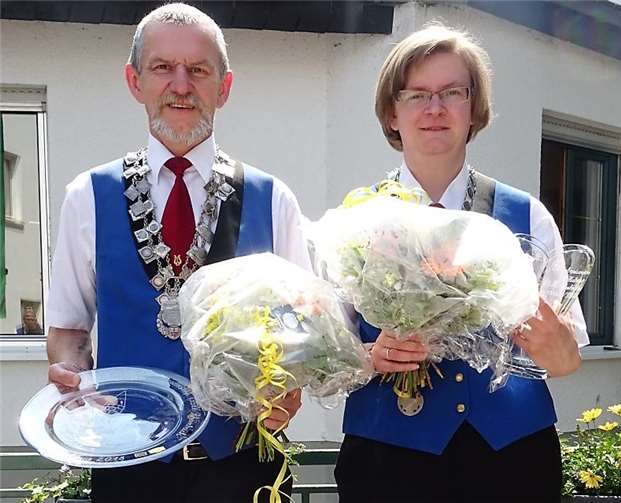 Bürgerkönig Helmut Proft und Bürgerkönigin Ina Proft.