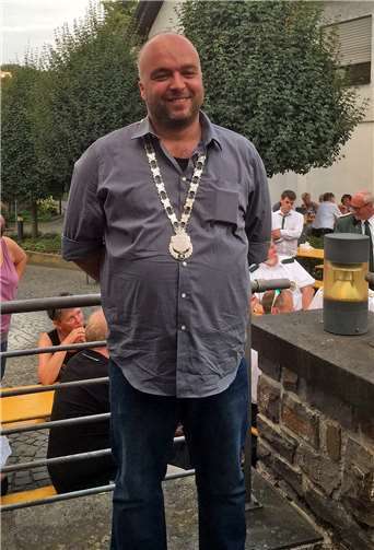 Bürgerkönig Marc Sauerborn.R. Günther