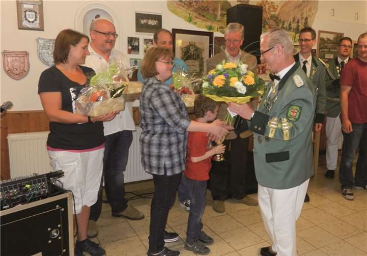 Bürgerkönigin Jutta Weirich.