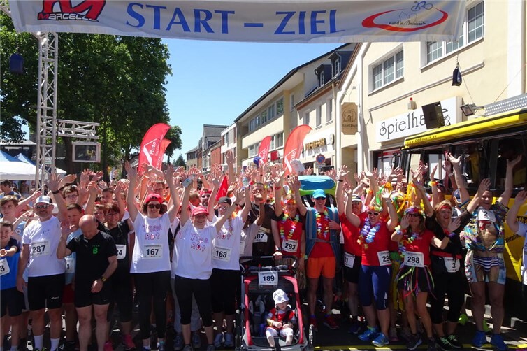 Bürgerlauf vor dem Start