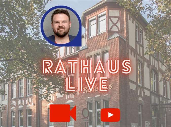 Bürgermeister Christoph Mohr beantwortet Fragen.  Foto: Stadt Bendorf