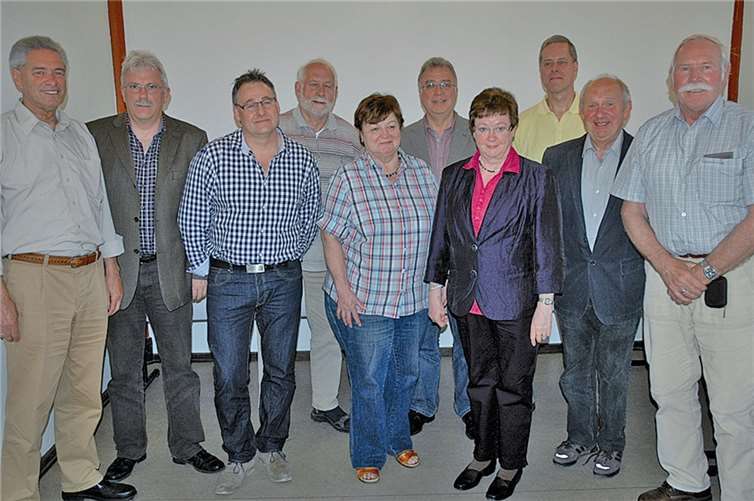 Bürgermeister Eckhard Maack und die Ortsvorsteherinnen und Ortsvorsteher besprachen zahlreiche Swisttaler Angelegenheiten. VJ