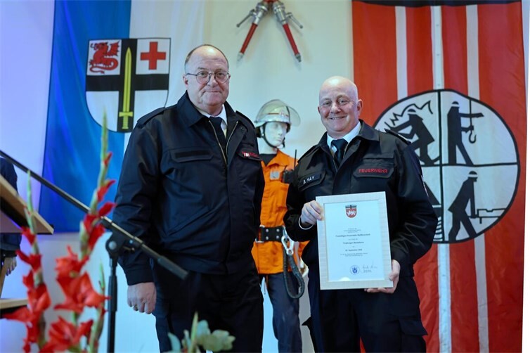 Freiwillige Feuerwehr Reifferscheid feierte 75-jähriges Bestehen mit einem Festkommers 