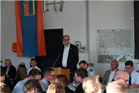 Bürgermeister Jan Ermtraud konnte zahlreiche Mitglieder der Feuerwehren, Jugendf...